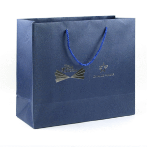 Custom luxury paper bags with spot UV