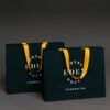 Custom shopping bags-Custom laminated paper bags-Custom luxury paper bags