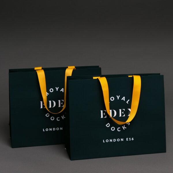 Custom shopping bags-Custom laminated paper bags-Custom luxury paper bags