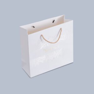 Custom paper bags-custom cosmetic paper bags