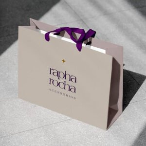 Custom shopping paper bag-custom printed gift paper bag-custom luxury ribbon handle paper bags