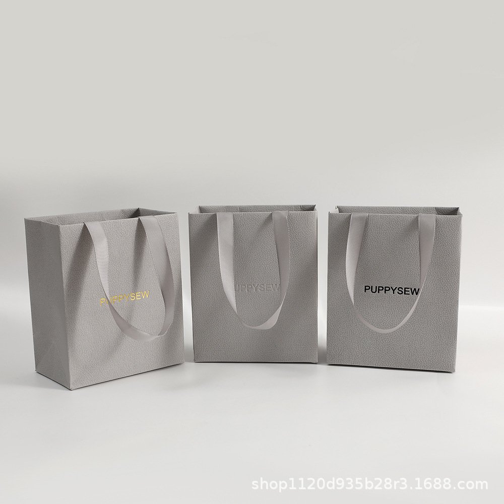 Custom jewelry paper bags-Custom high end jewelry fashion paper bags