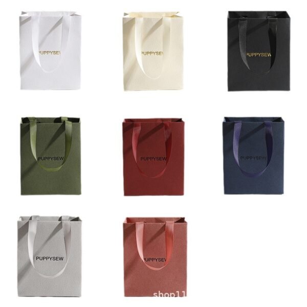 Custom jewelry paper bags-Custom high end jewelry fashion paper bags