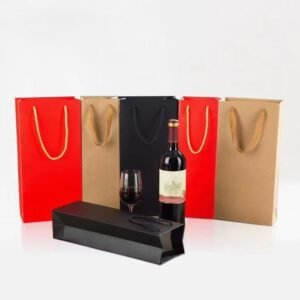 Custom paper bags-wine paper bags