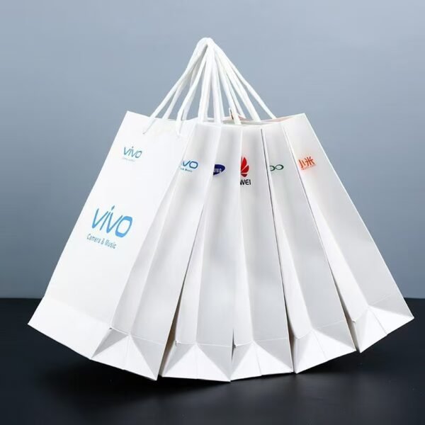 Custom paper bags-Custom shopping bags-custom multi-color print gift paper bags