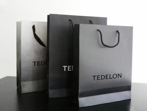 Custom paper bags-Custom shopping bags-custom multi-color print gift paper bags